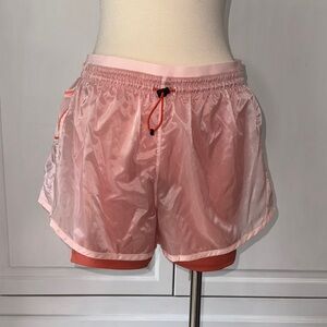 Nike Women's Pink Athletic Shorts Size S